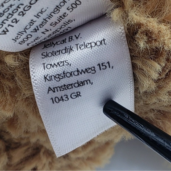 Jellycat London Bumbly Bear Small Brown Soft Jelly Cat Plush - Picture 6 of 10